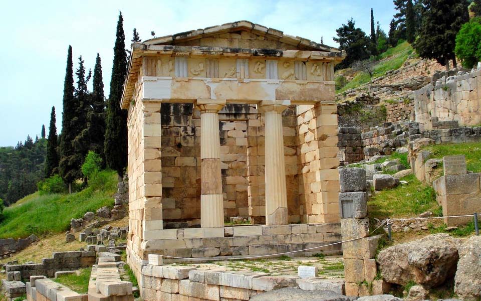Delphi Athenian Treasury